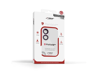 Zeelot Pishield Sturdy Titanium Alloy Lens Protector for iPhone 17 - Iridescent