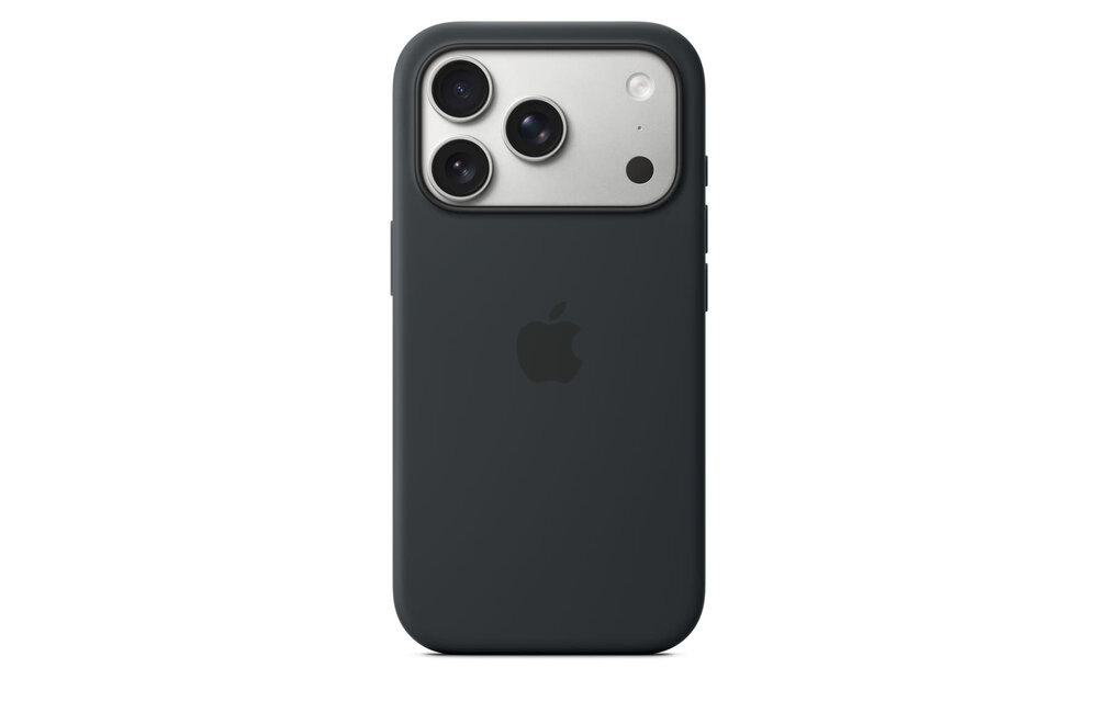 Apple iPhone 17 Pro Silicone Case with MagSafe – Black