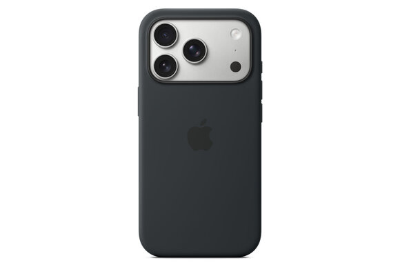 Apple iPhone 17 Pro Silicone Case with MagSafe – Black