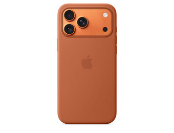 Apple iPhone 17 Pro Max Silicone Case with MagSafe – Terra Cotta