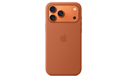 Apple iPhone 17 Pro Max Silicone Case with MagSafe – Terra Cotta