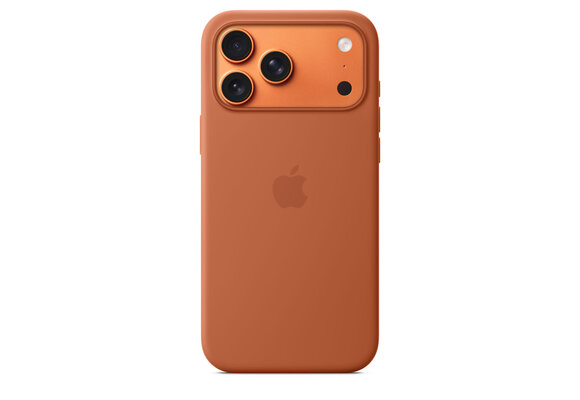 Apple iPhone 17 Pro Max Silicone Case with MagSafe – Terra Cotta