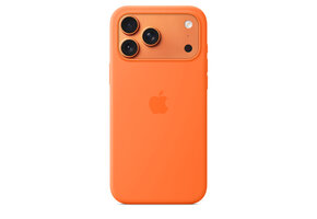 Apple iPhone 17 Pro Max Silicone Case with MagSafe – Orange