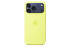 Apple iPhone 17 Pro Max Silicone Case with MagSafe – Neon Yellow
