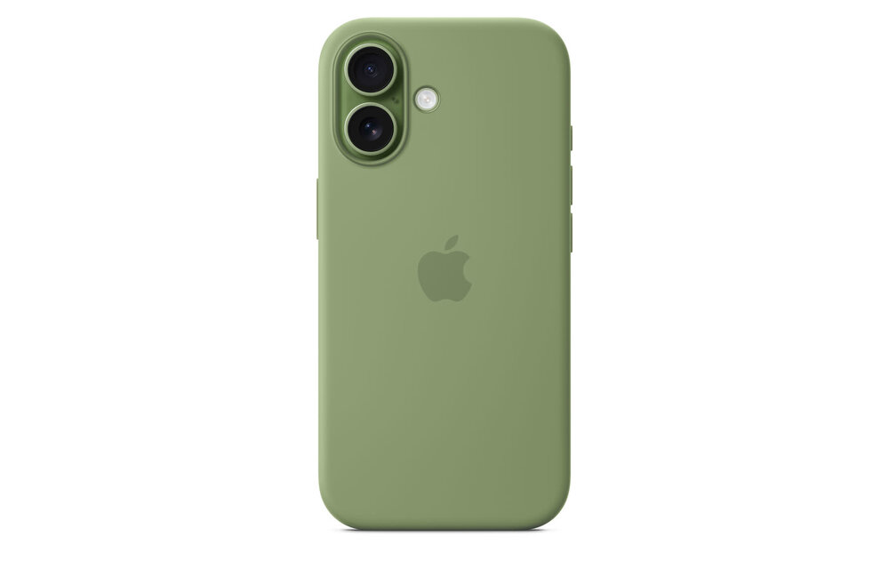 Apple iPhone 17 Silicone Case with MagSafe - Light Moss