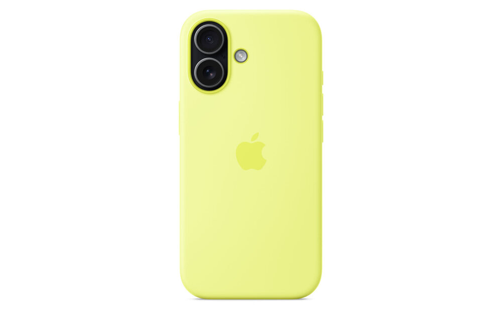 Apple iPhone 17 Silicone Case with MagSafe - Neon Yellow