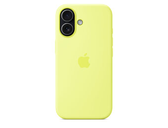 Apple iPhone 17 Silicone Case with MagSafe - Neon Yellow