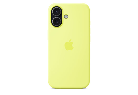 Apple iPhone 17 Silicone Case with MagSafe - Neon Yellow