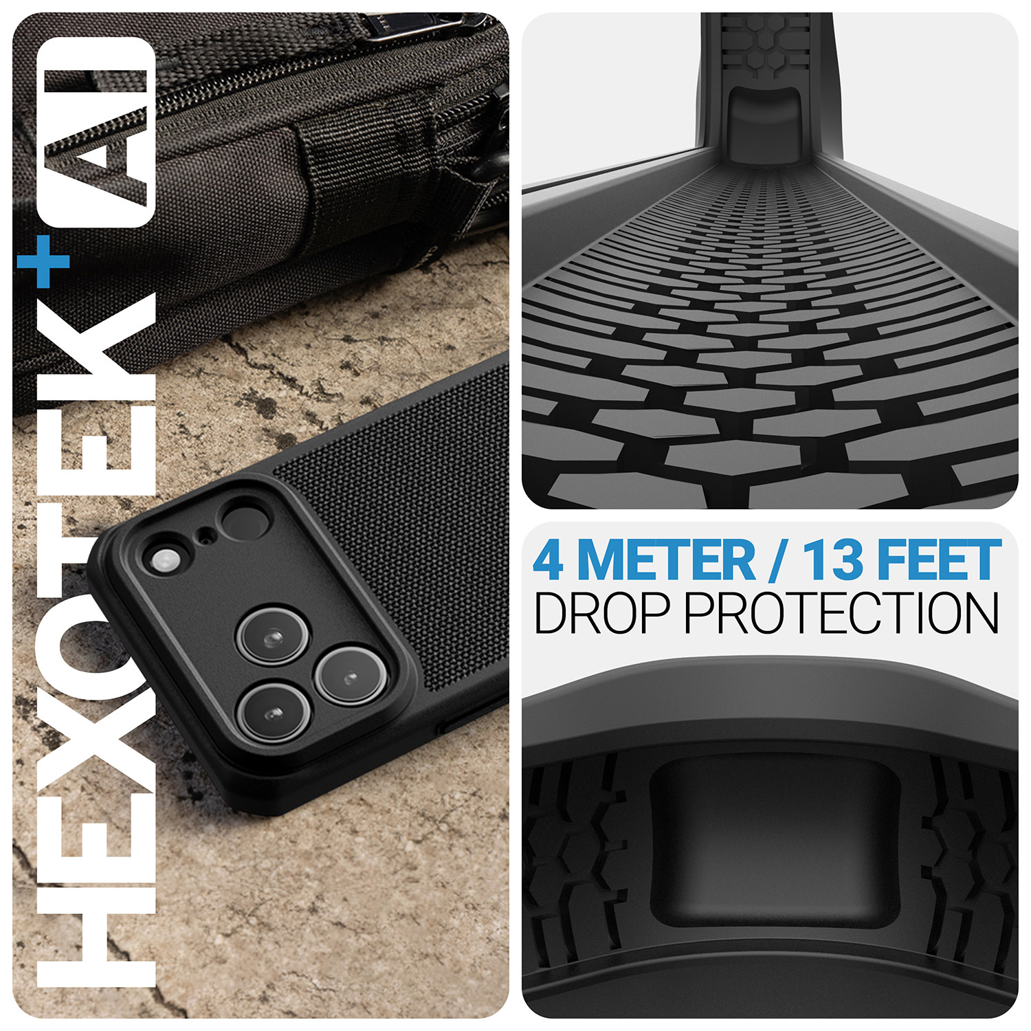 ITSKINS Hybrid R Nylon With MagSafe Case for Apple iPhone 17 Pro - Black