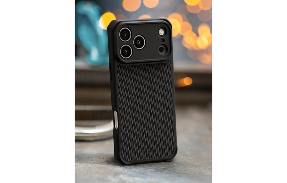 ITSKINS Hybrid R Nylon With MagSafe Case for Apple iPhone 17 Pro Max - Black