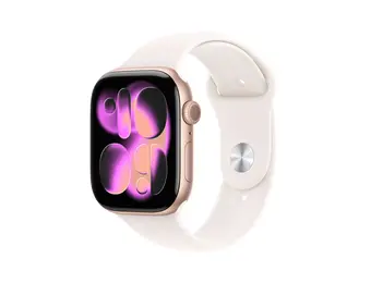 Apple Watch Series 11 GPS, 42mm Aluminium Case with Light Blush  Sport Band M/S - Rose Gold
