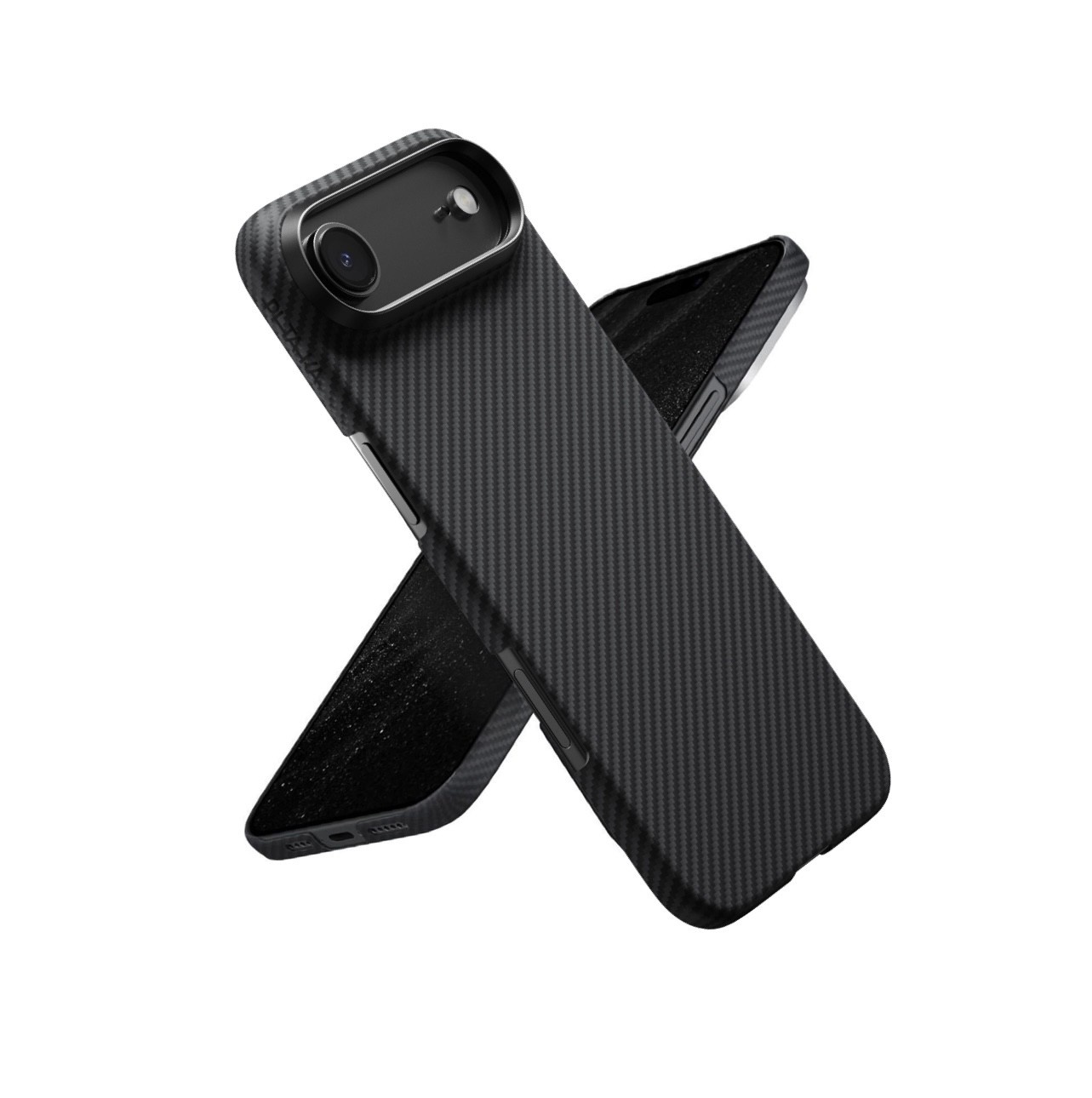 Pitaka Ultra Slim PitaTap MagSafe Case for iPhone Air - Black/Grey