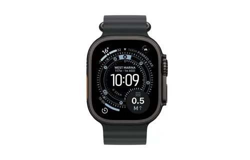 Apple Watch Ultra 3 GPS + Cellular 49mm Titanium Case Black Ocean Band - Black Titanium