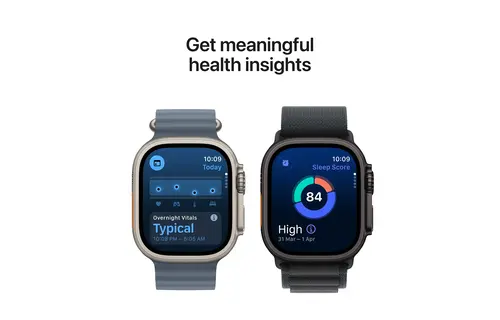 Apple Watch Ultra 3 GPS + Cellular 49mm Titanium Case Black Ocean Band - Black Titanium