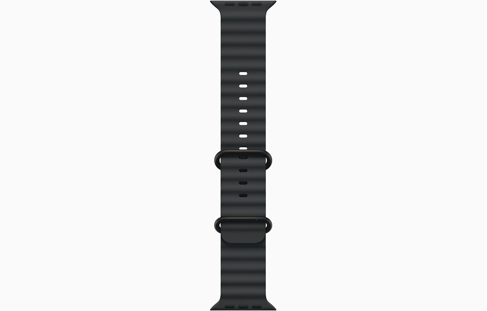 Apple Watch Ultra 3 GPS + Cellular 49mm Titanium Case Black Ocean Band - Black Titanium