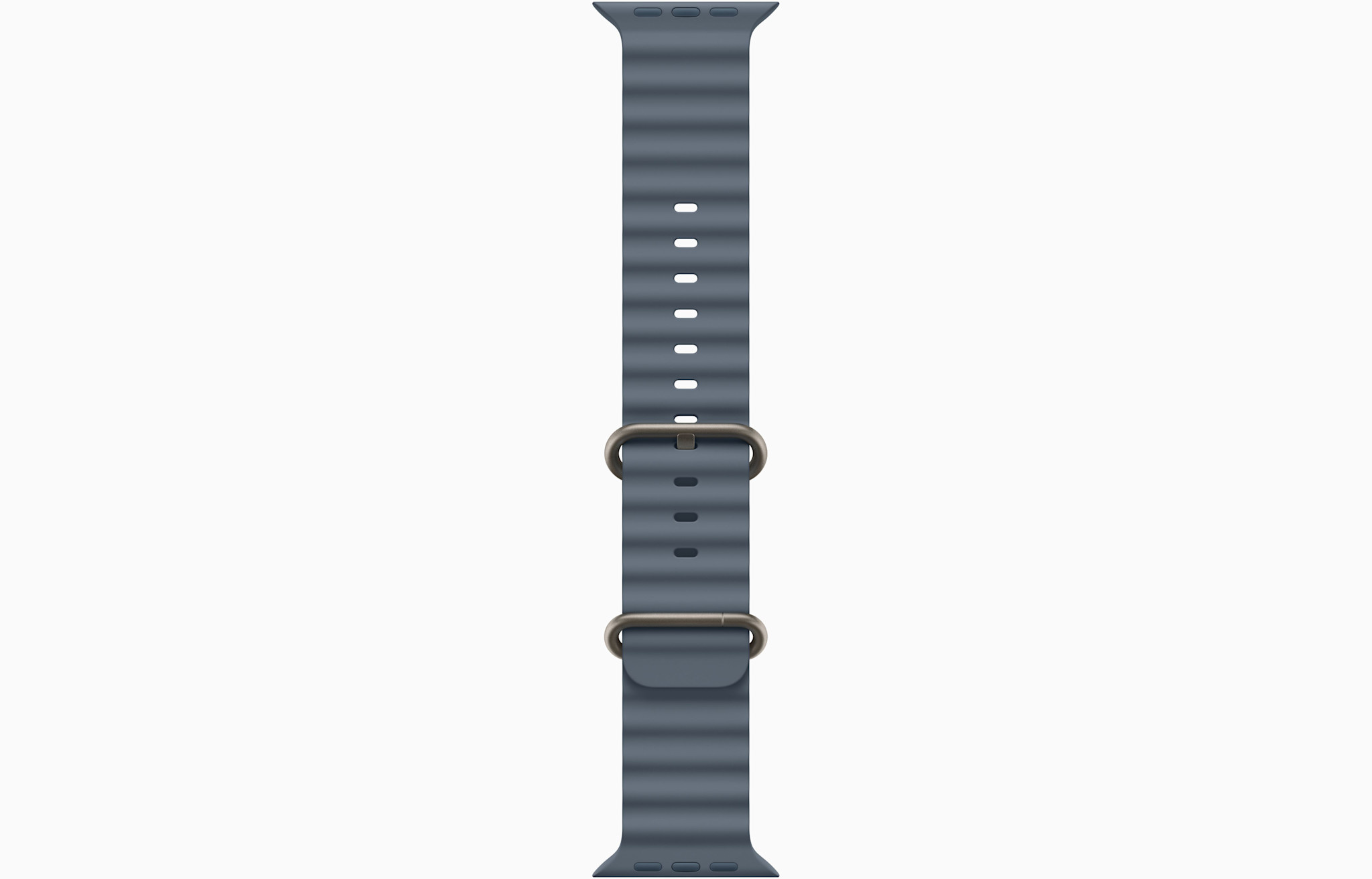 Apple Watch Ultra 3 GPS + Cellular 49mm Titanium Case Anchor Blue Ocean Band - Natural Titanium