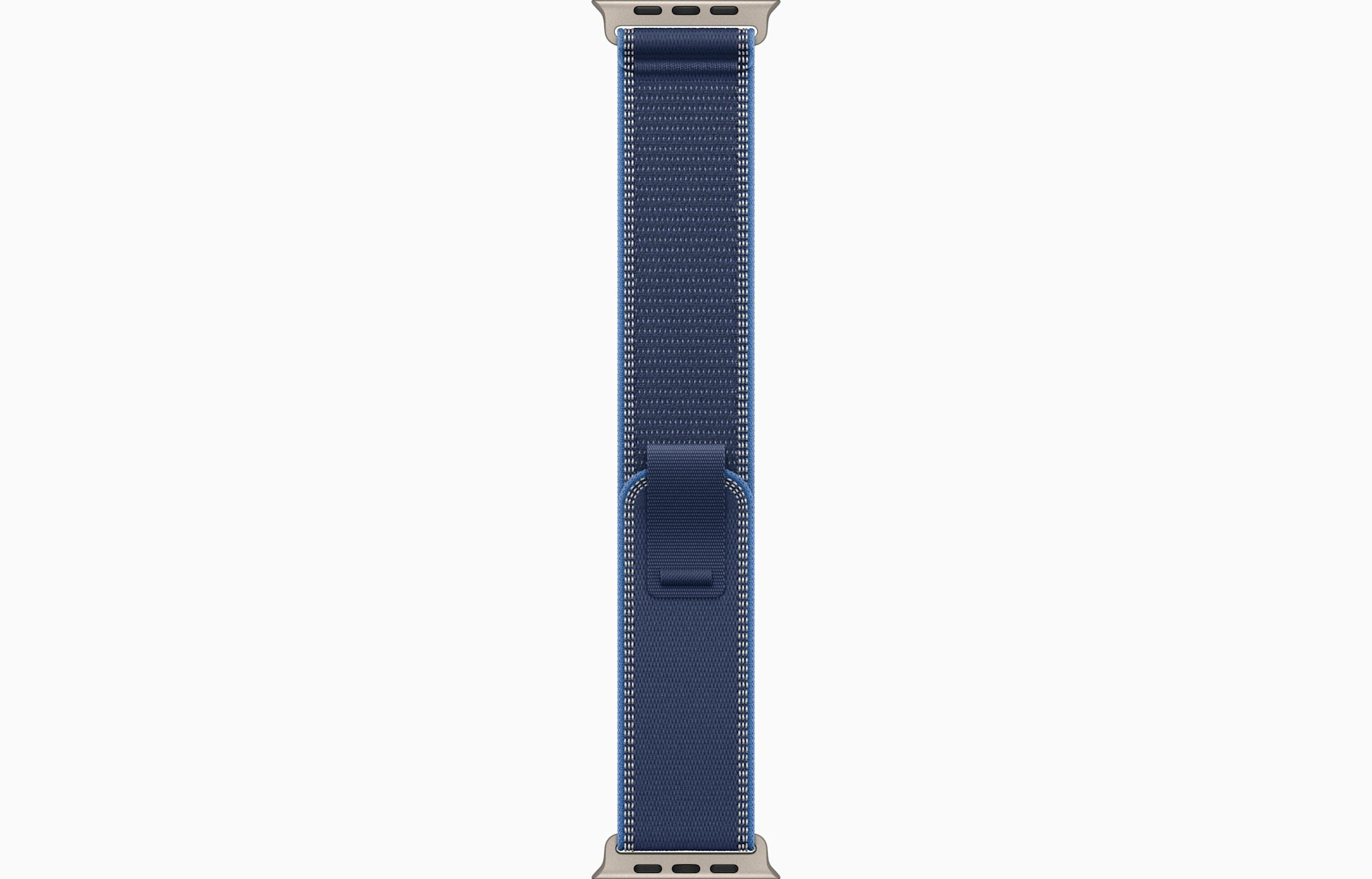 Apple Watch Ultra 3 GPS + Cellular 49mm Titanium Case Blue/Bright Blue Trail Loop M/L - Natural Titanium