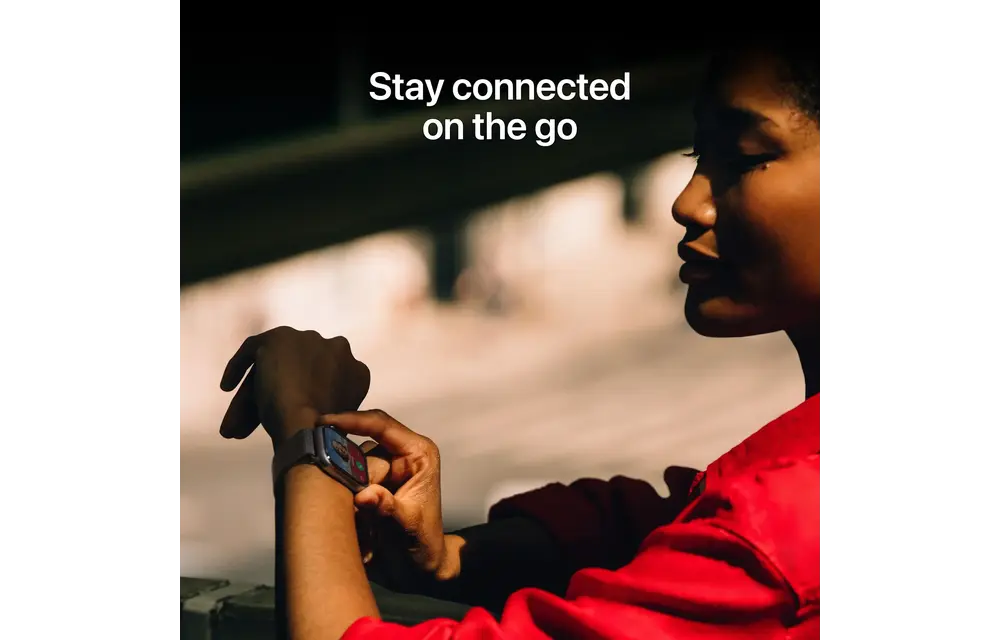 Apple Watch Series 11 GPS, 46mm Aluminium Case with Black Sport Band M/S - Jet Black