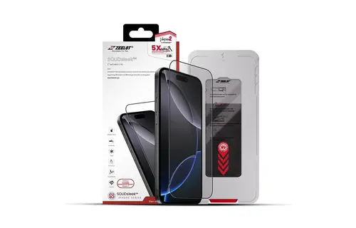 Zeelot Solidsleek 2.5D+ 26 Degree Shadow Vue Glass Protector with EasyFit Installation Kit for iPhone 17 - Privacy
