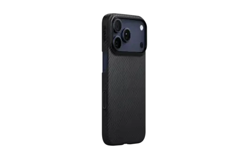 Pitaka Ultra Slim PitaTap MagSafe Case for iPhone 17 Pro Max - Black/Grey