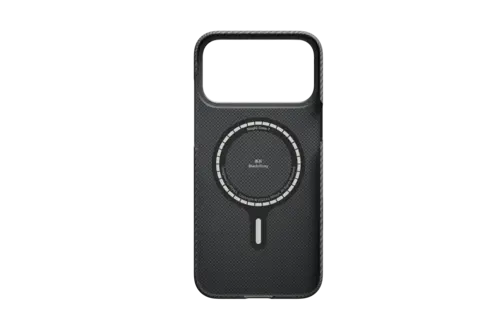 Pitaka Ultra Slim PitaTap MagSafe Case for iPhone 17 Pro Max - Black/Grey