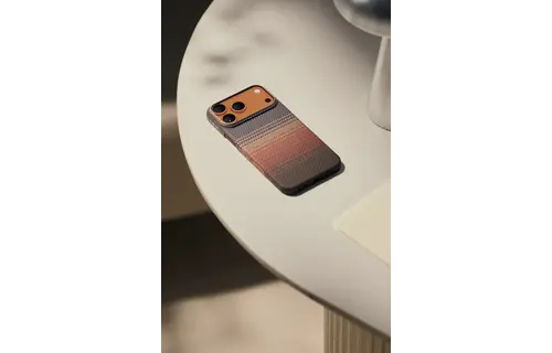 Pitaka Ultra Slim PitaTap MagSafe Case For iPhone 17 Pro Max - Moment Sunset