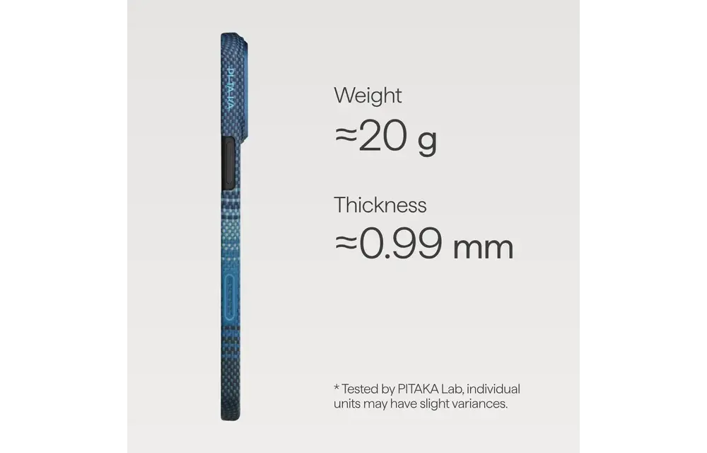 Pitaka Ultra Slim PitaTap MagSafe Case For iPhone 17 Pro Max - Moment Moonrise