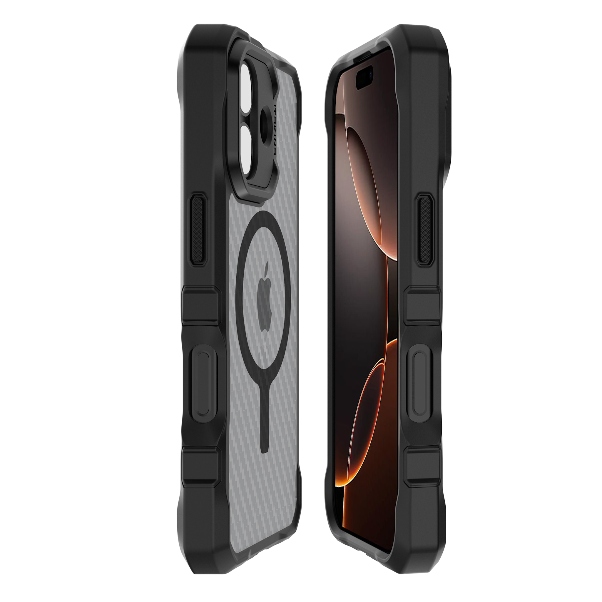 ITSKINS Supreme R Tek With Magsafe Case for Apple iPhone 17 - Black