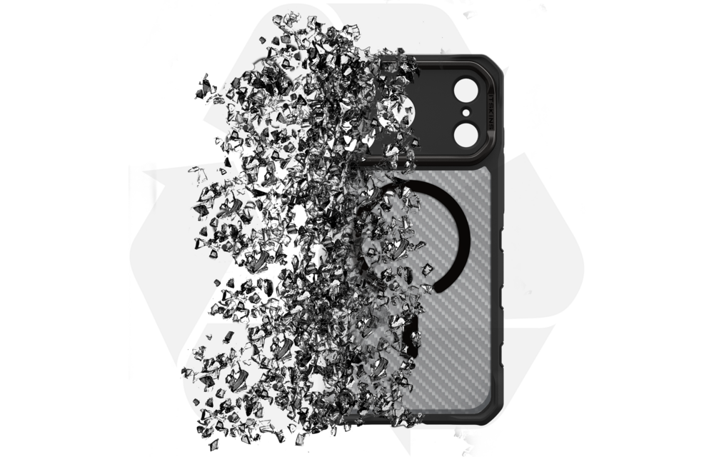 ITSKINS Supreme R Tek With Magsafe Case for Apple iPhone 17 Pro Max - Black