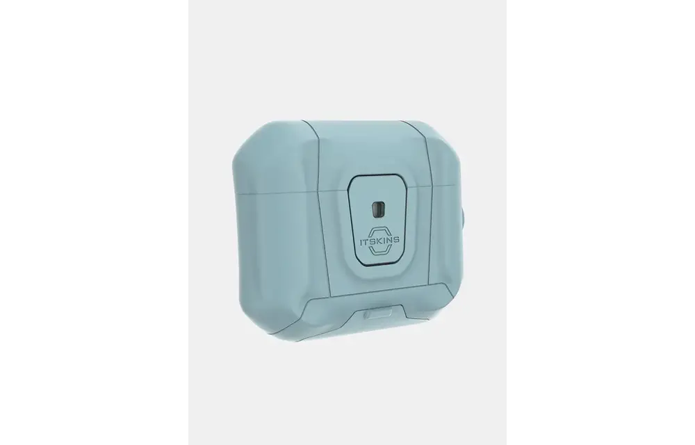 Itskins Hybrid Stand Pro Case for Airpods 4 - Light Blue