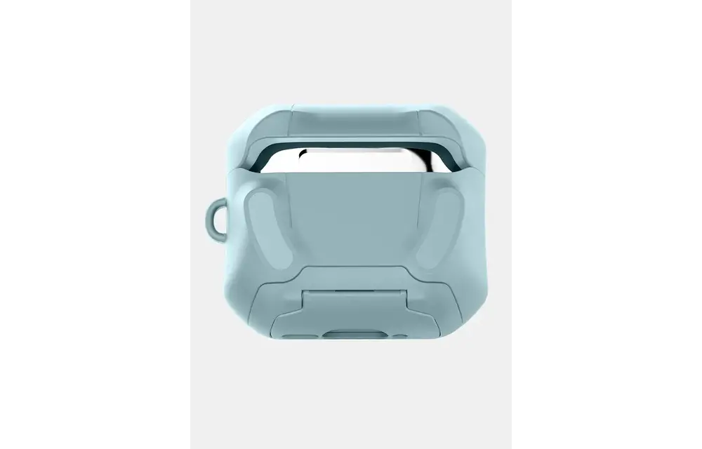 Itskins Hybrid Stand Pro Case for Airpods 4 - Light Blue