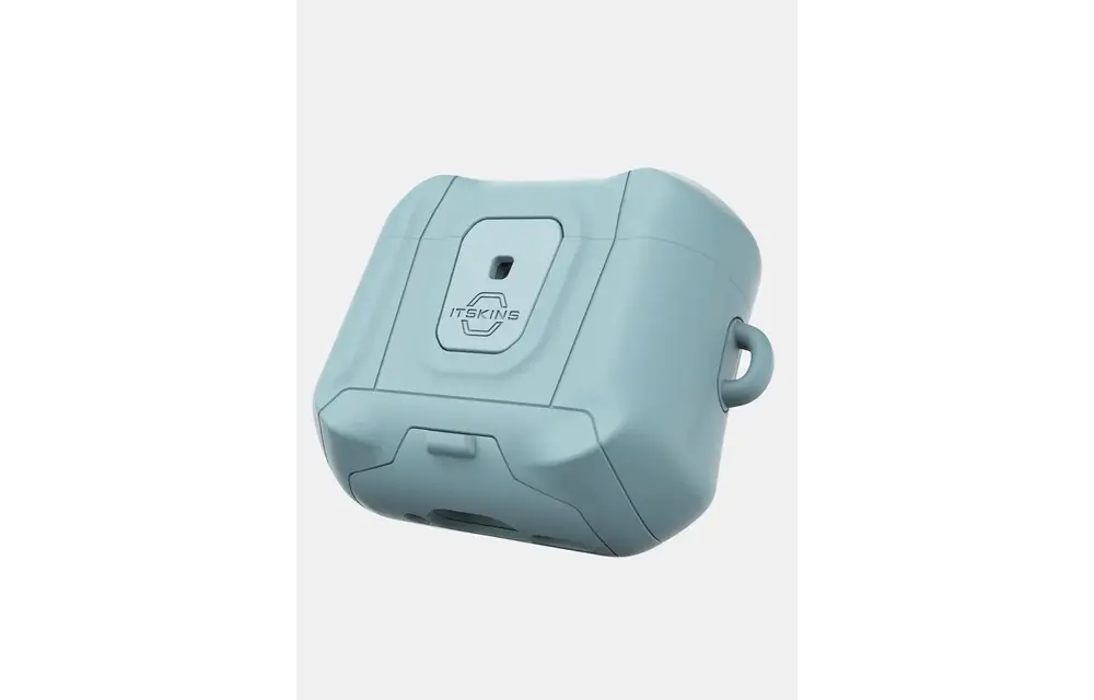 Itskins Hybrid Stand Pro Case for Airpods 4 - Light Blue