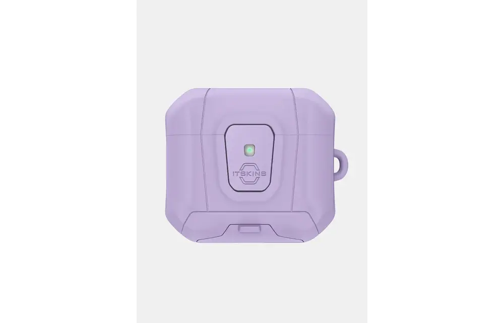 Itskins Hybrid Stand Pro Case for Airpods 4 - Light Purple
