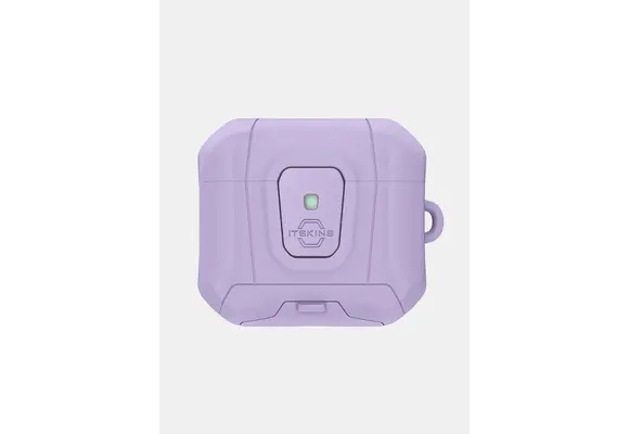 Itskins Hybrid Stand Pro Case for Airpods 4 - Light Purple