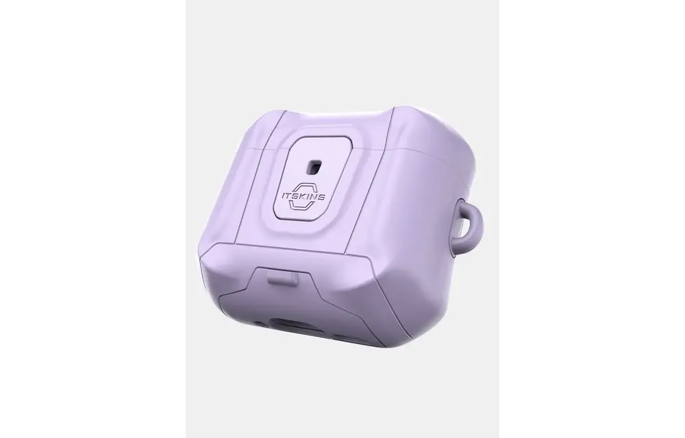 Itskins Hybrid Stand Pro Case for Airpods 4 - Light Purple