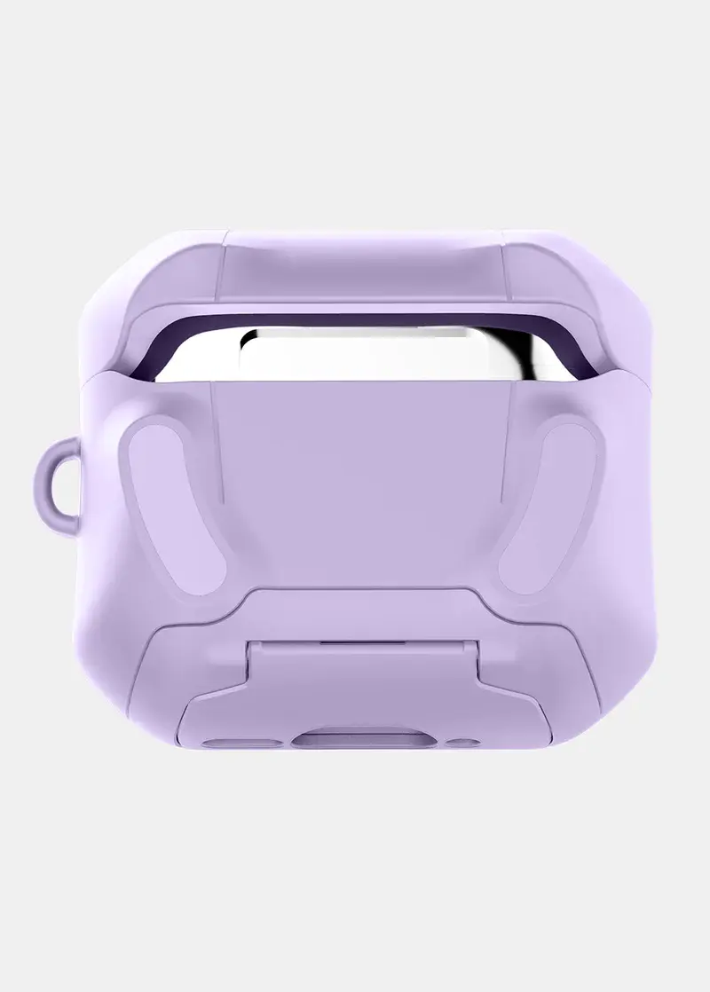 Itskins Hybrid Stand Pro Case for Airpods 4 - Light Purple