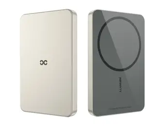 INFINYTY Magnetic MagSafe Wireless Power Bank 5000mah - Natural Titanium