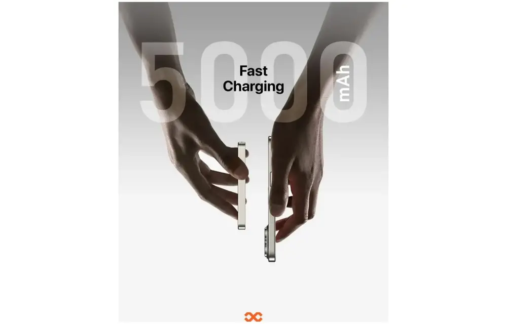 INFINYTY Magnetic MagSafe Wireless Power Bank 5000mah - Natural Titanium