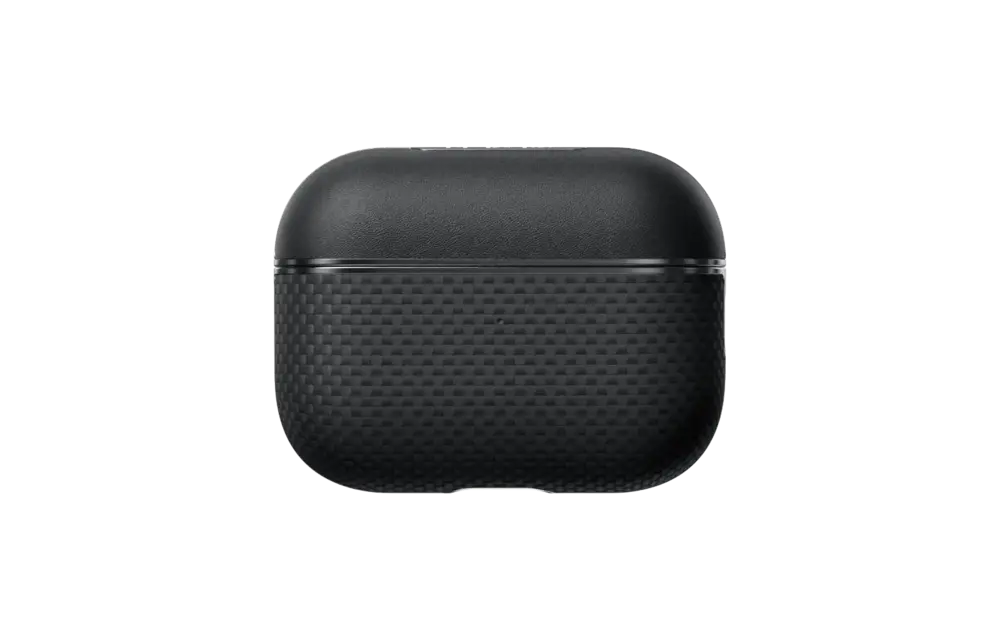 Pitaka Aramid Fiber Magnetic Case for AirPods Pro2 - Black/Gray