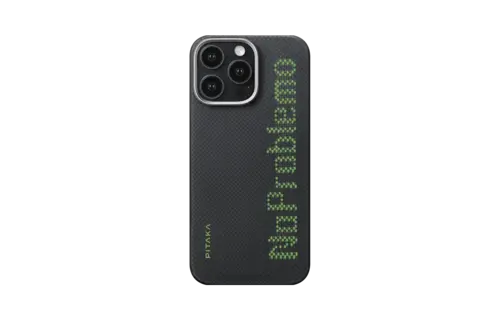 Pitaka Aries Tactile Ultra-Slim Woven MagSafe Case for iPhone 16 Pro Max - NoProblemo (Lumintex™ Edition)