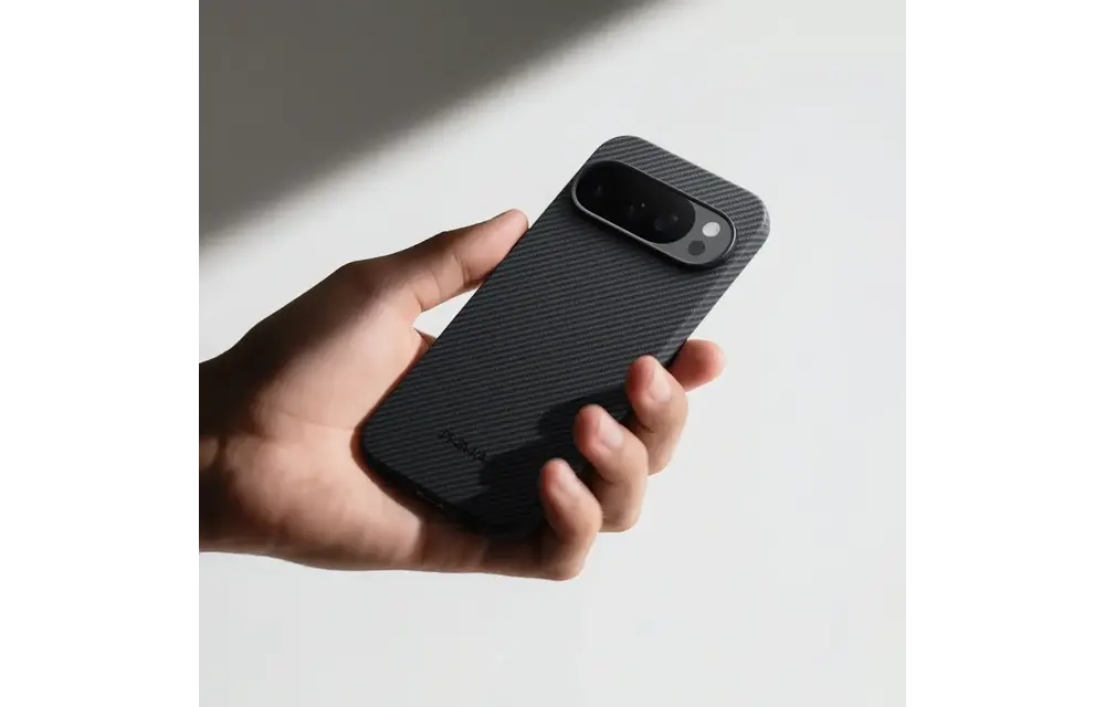 Pitaka Ultra Slim MagSafe Case for Google Pixel 10/10 Pro  - Black/Grey