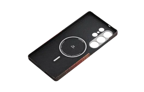 Pitaka Tactile Woven MagSafe Case for Samsung S25 Ultra - Sunset