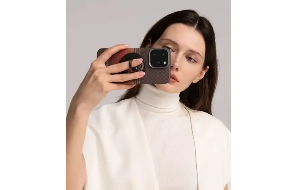 Pitaka MagEZ Grip and Stand 3 With MagSafe Phone Ring  - Sunset