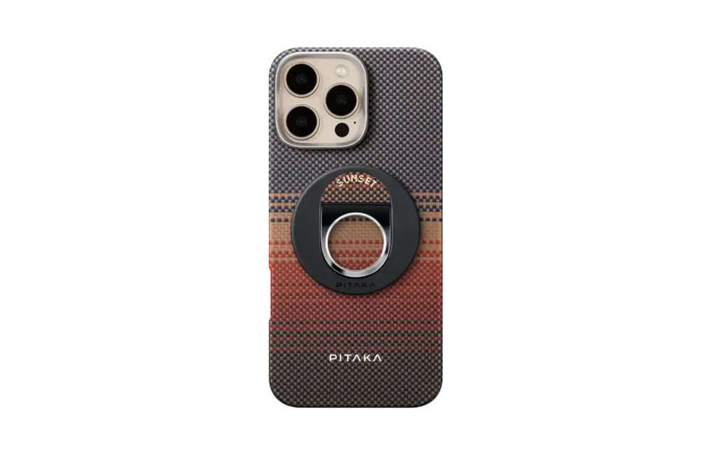 Pitaka MagEZ Grip and Stand 3 With MagSafe Phone Ring  - Sunset