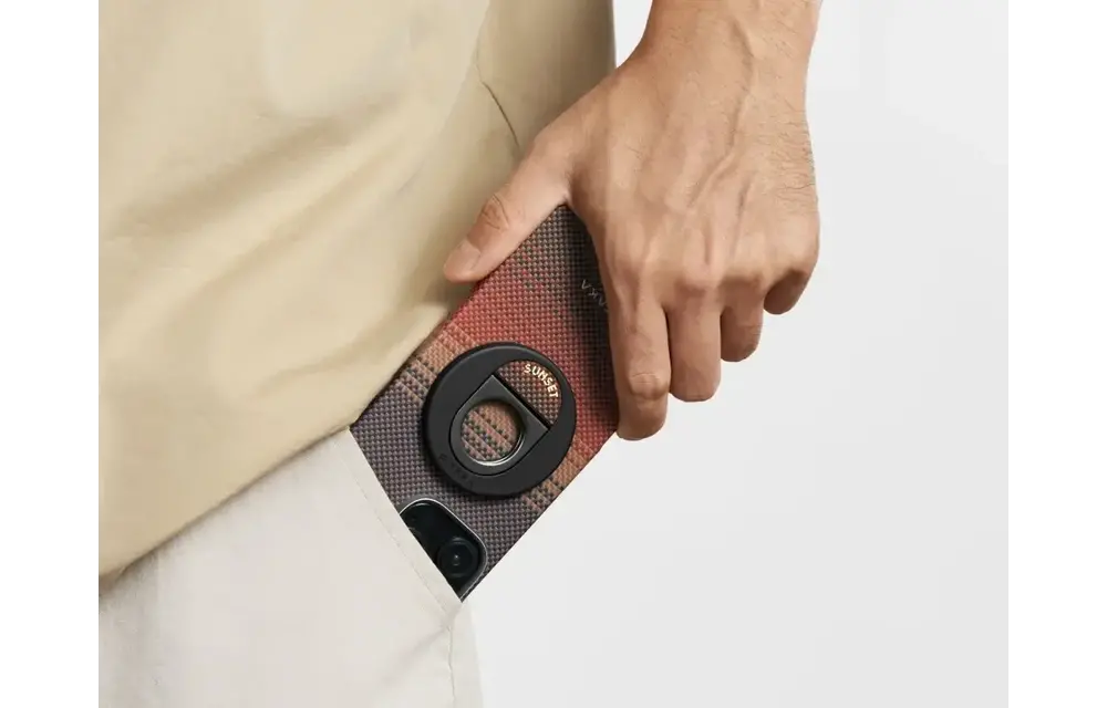 Pitaka MagEZ Grip and Stand 3 With MagSafe Phone Ring  - Sunset