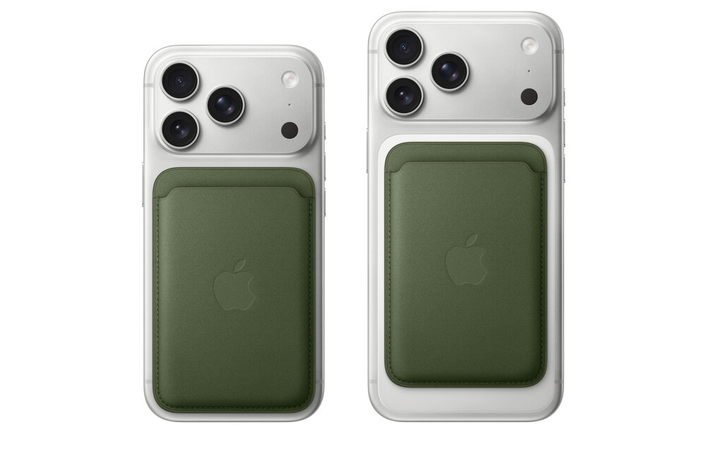 Apple iPhone FineWoven Wallet with MagSafe - Moss