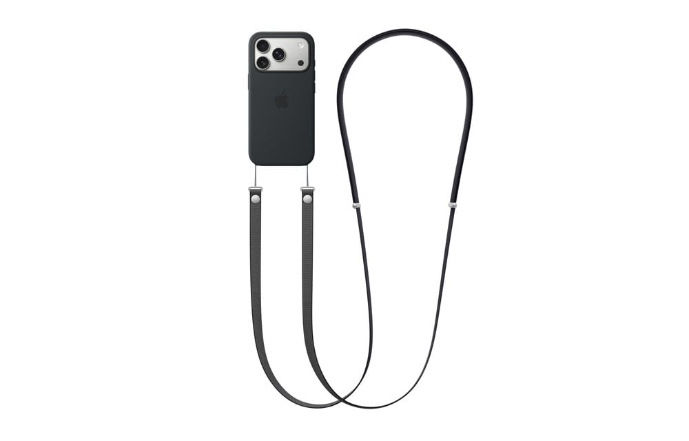 Apple iPhone Crossbody Strap - Black - Gadget Zone