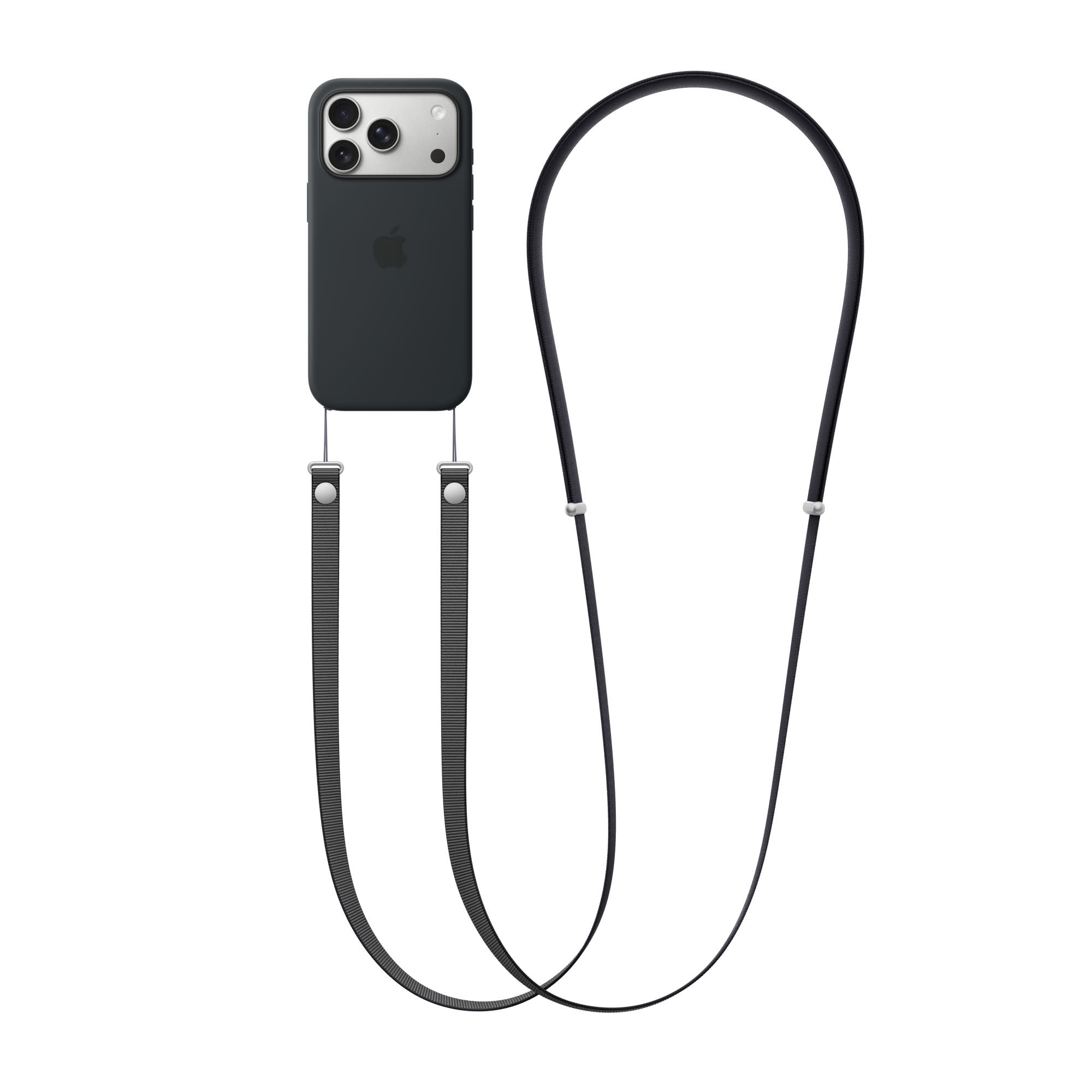Apple iPhone Crossbody Strap - Black