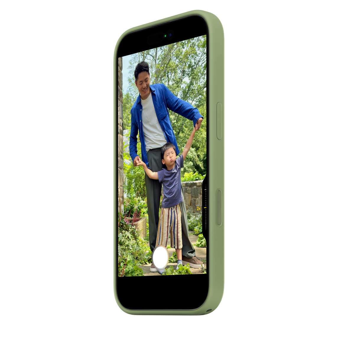 Apple iPhone 17 Silicone Case with MagSafe - Light Moss