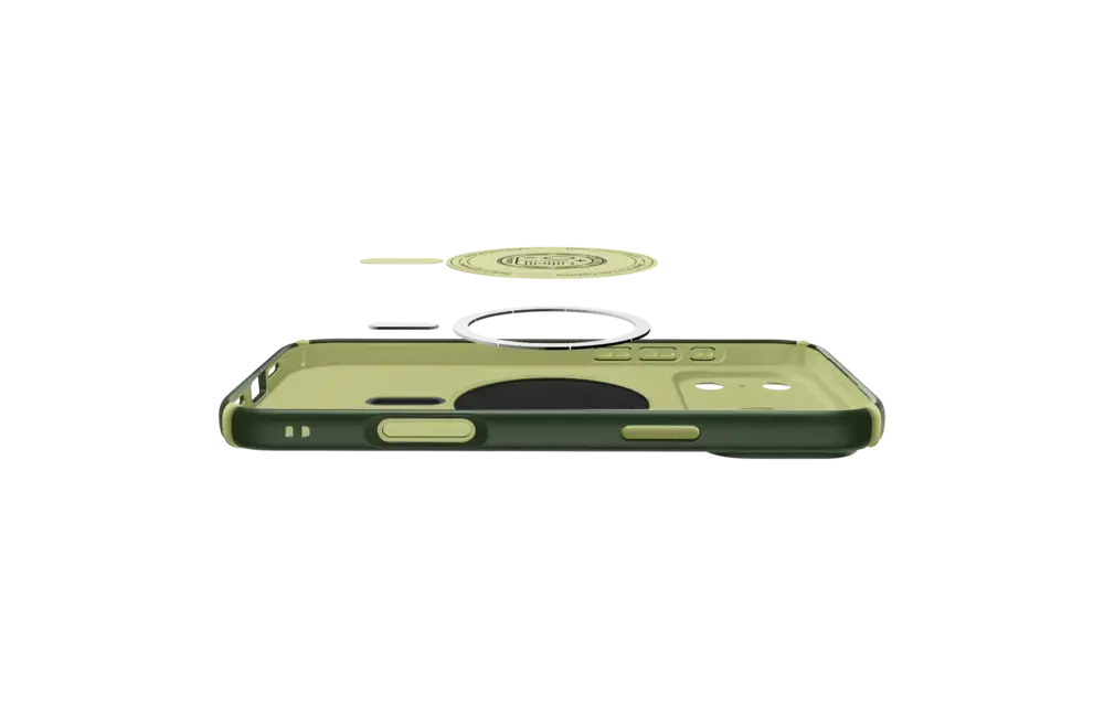 Spigen Nano Pop Hybrid MagSafe Case for Apple iPhone 17 Pro - Avo Green